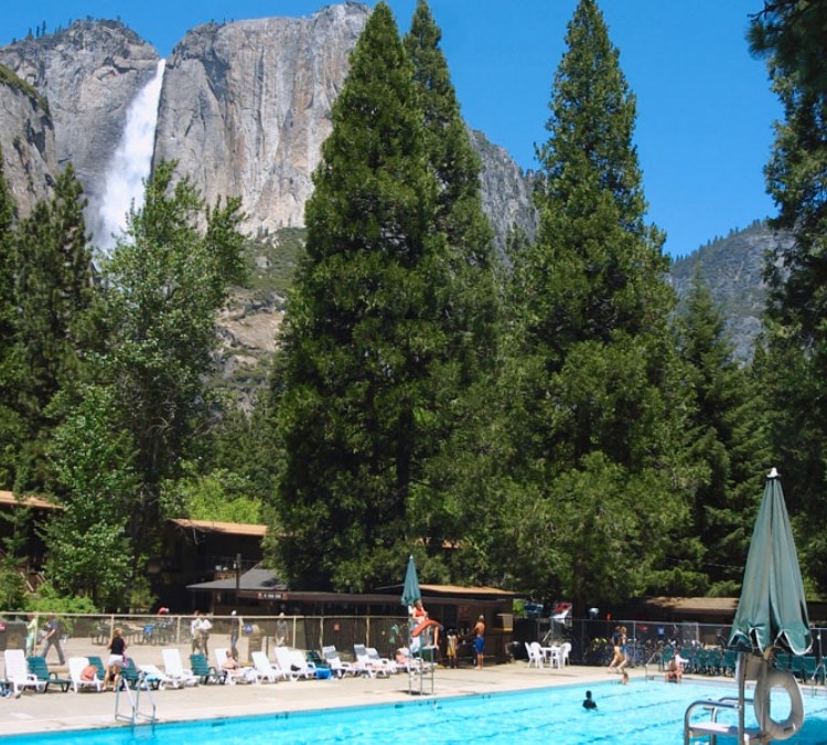 Yosemite Valley Lodge Pool (Yosemite&nbspNational&nbspPark,&nbspCA)